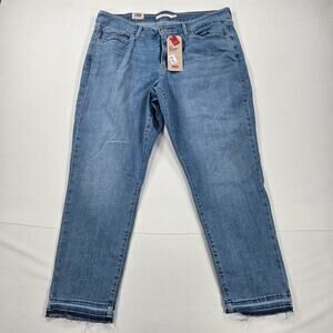 NWT‎ Levi's Mid Rise 711 Skinny Fit Denim Stretch Jeans Women's Size 18W